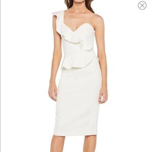 Bardot Camellia One-Shoulder Sheath Dress